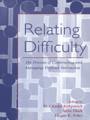 cover image of Relating Difficulty